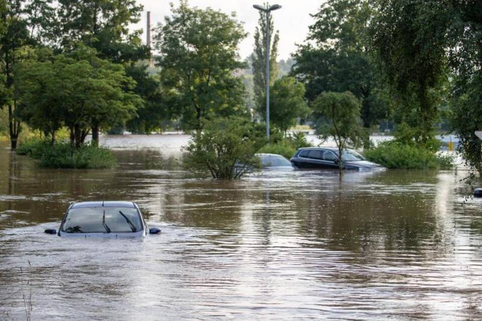 Überflutungen in Bayern