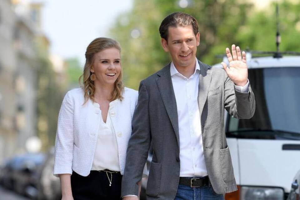 Sebastian Kurz und Susanne Thier Sebastian Kurz und Susanne Thier