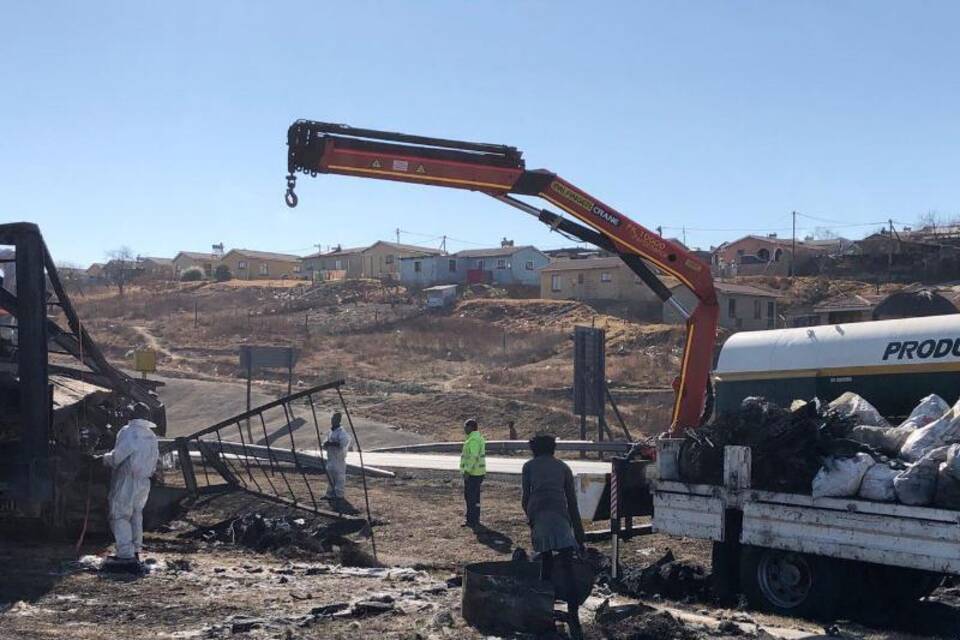 Proteste in Südafrika