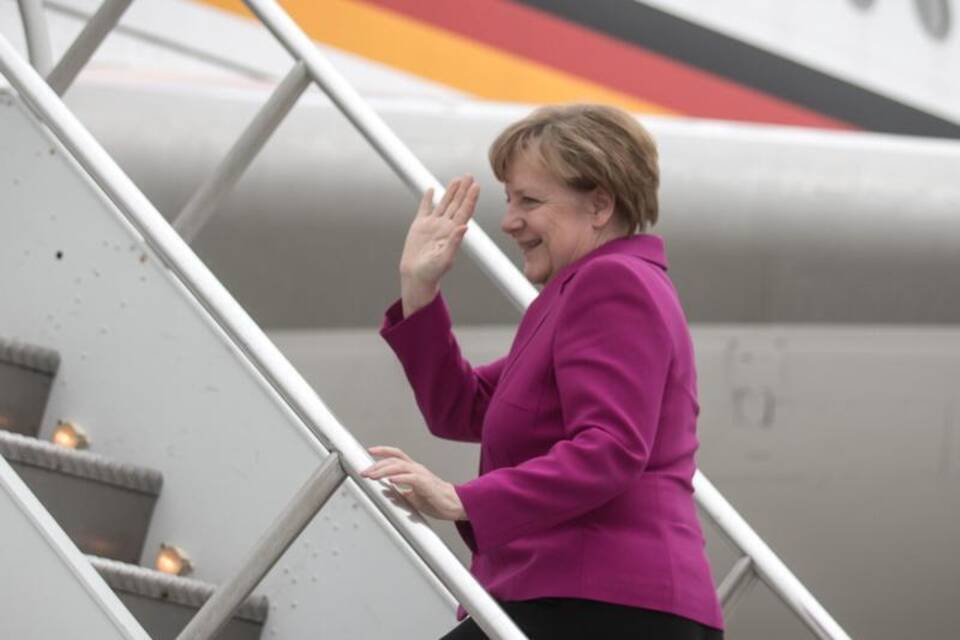 Merkel besucht die USA