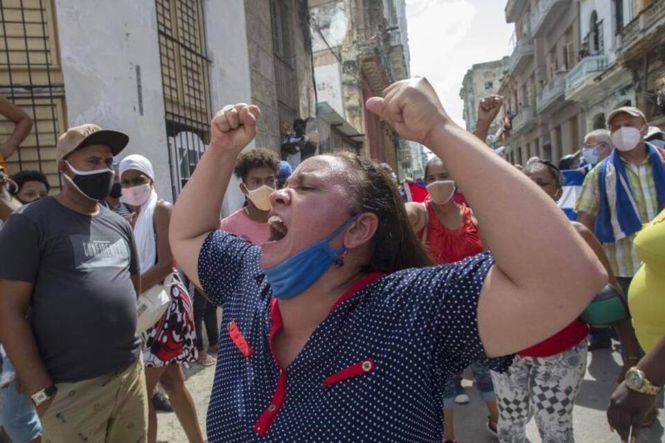 Proteste in Kuba