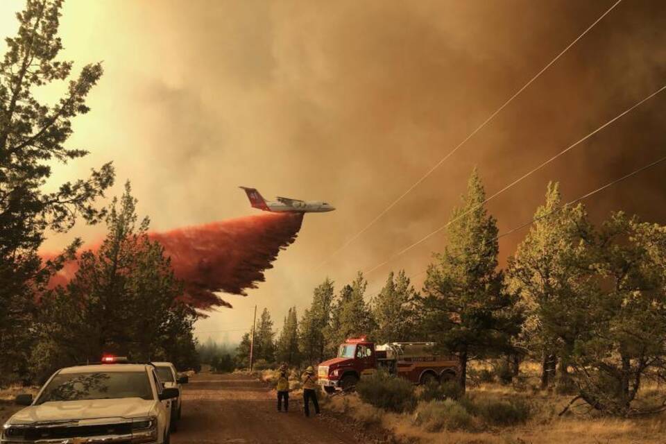 Waldbrände in den USA - Oregon Waldbrände in den USA - Oregon