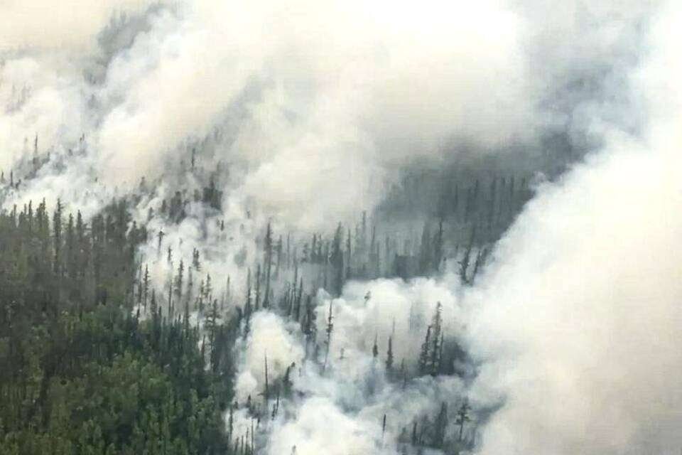 Waldbrand in Russland