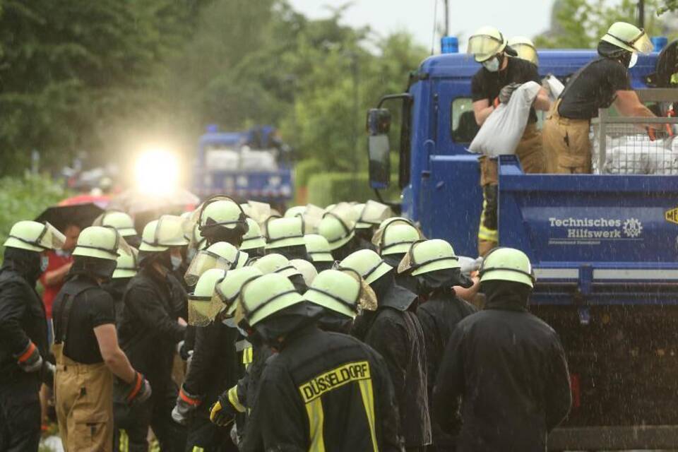 Unwetter in Nordrhein-Westfalen