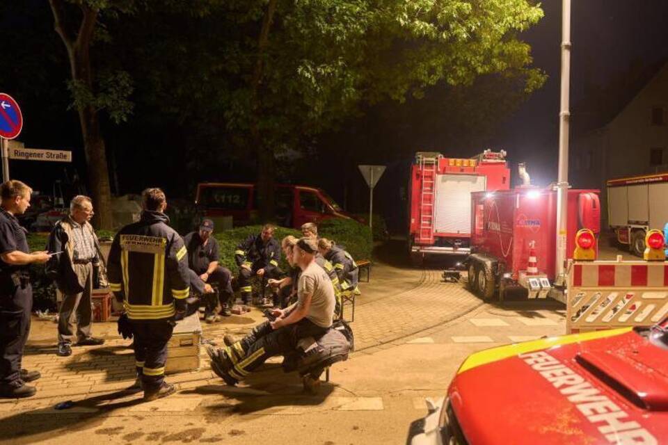 Unwetter in Rheinland-Pfalz