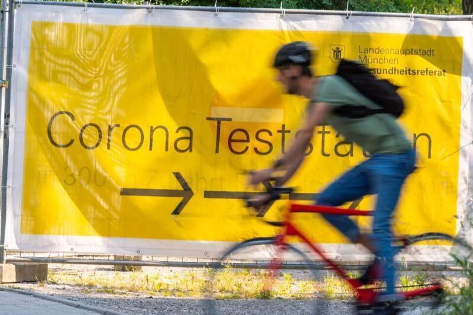 Corona-Teststation