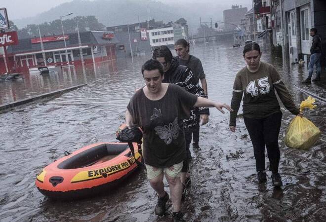 Unwetter: Zahl der Hochwasser-Toten in Belgien steigt auf ...