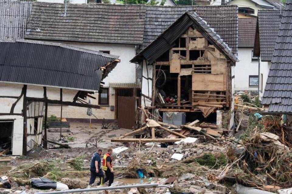 Unwetter in Rheinland-Pfalz