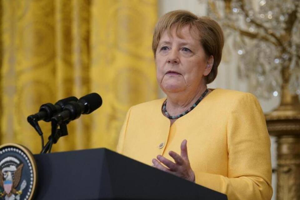 Merkel zu Besuch in den USA