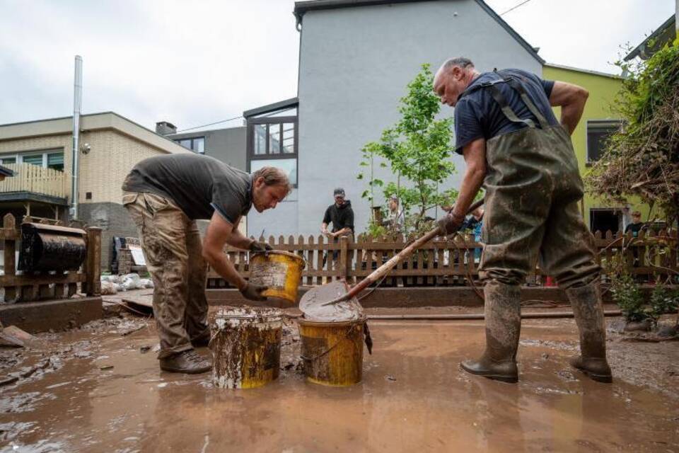 Nach dem Unwetter in Rheinland-Pfalz