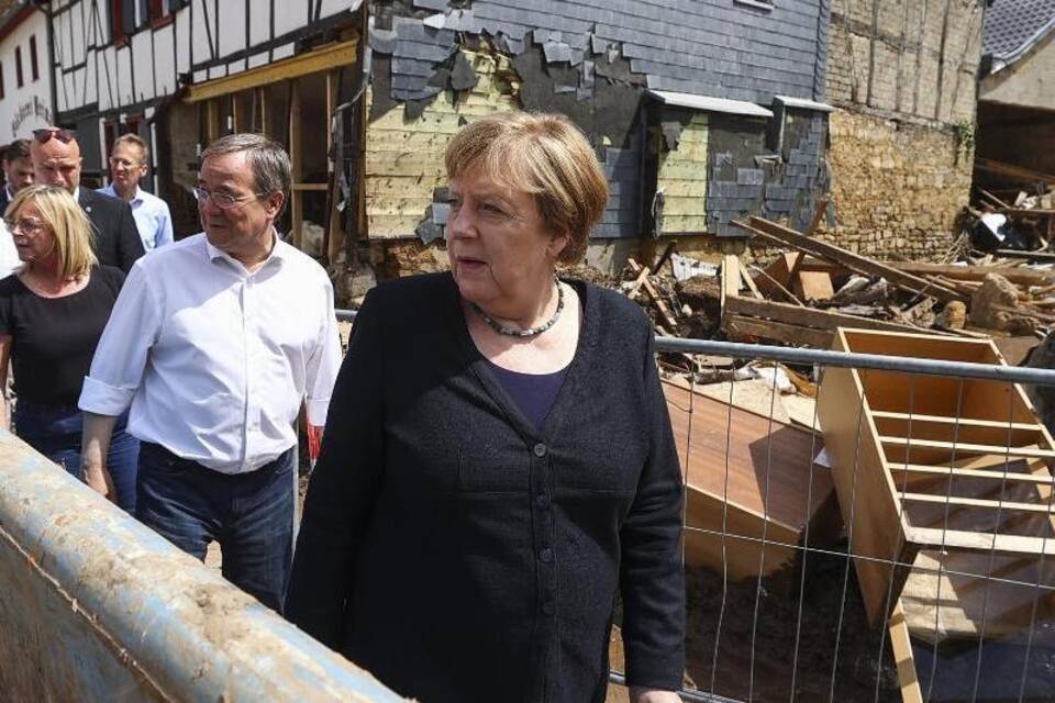 Merkel und Laschet Merkel und Laschet