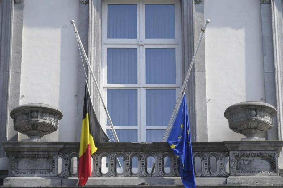 Nach dem Unwetter in Belgien