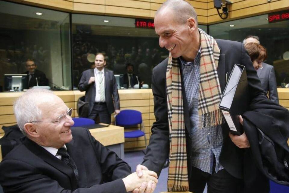 Schäuble und Varoufakis Schäuble und Varoufakis