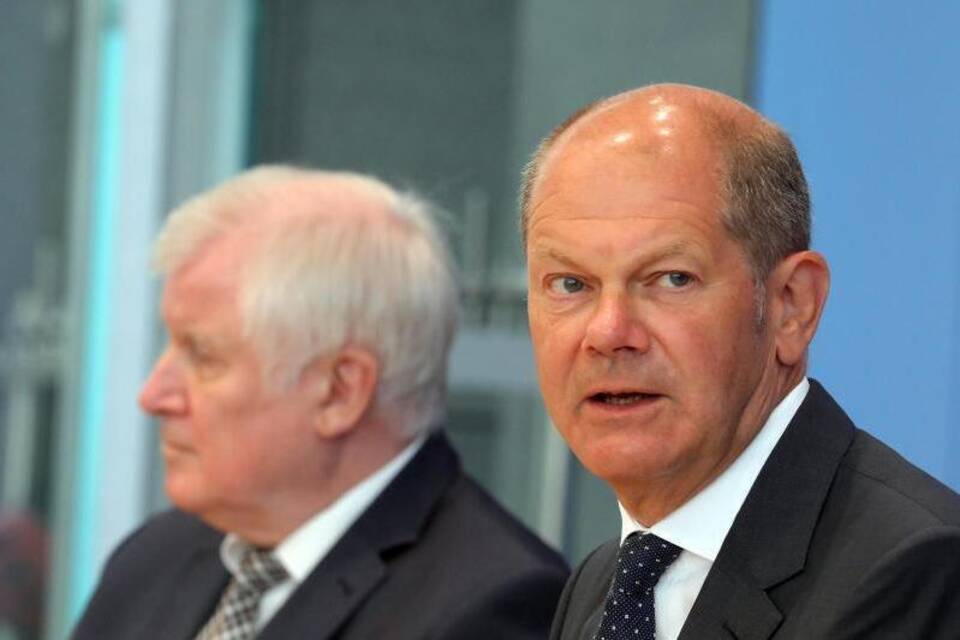 Seehofer und Scholz Seehofer und Scholz