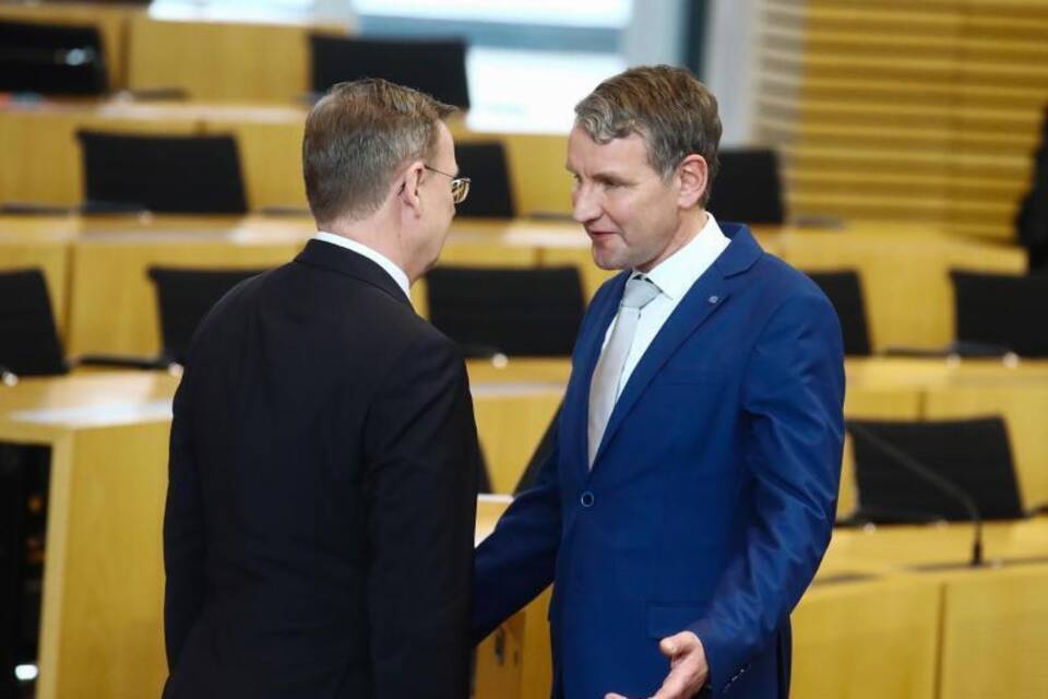 Höcke gegen Ramelow Höcke gegen Ramelow