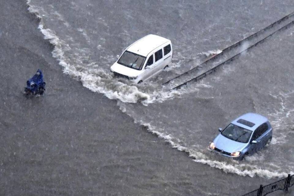 Unwetter in China