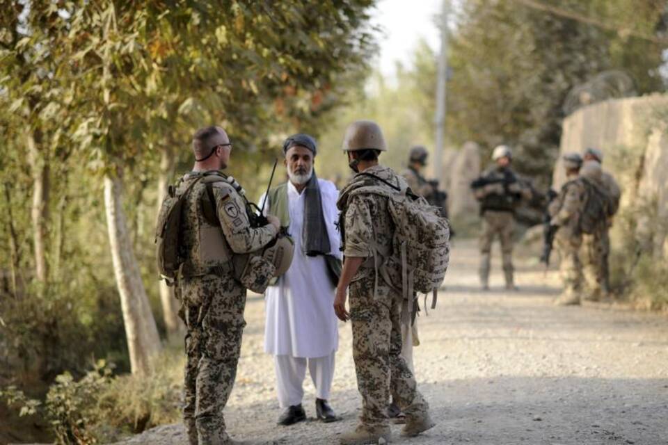 Afghanische Ortskräfte