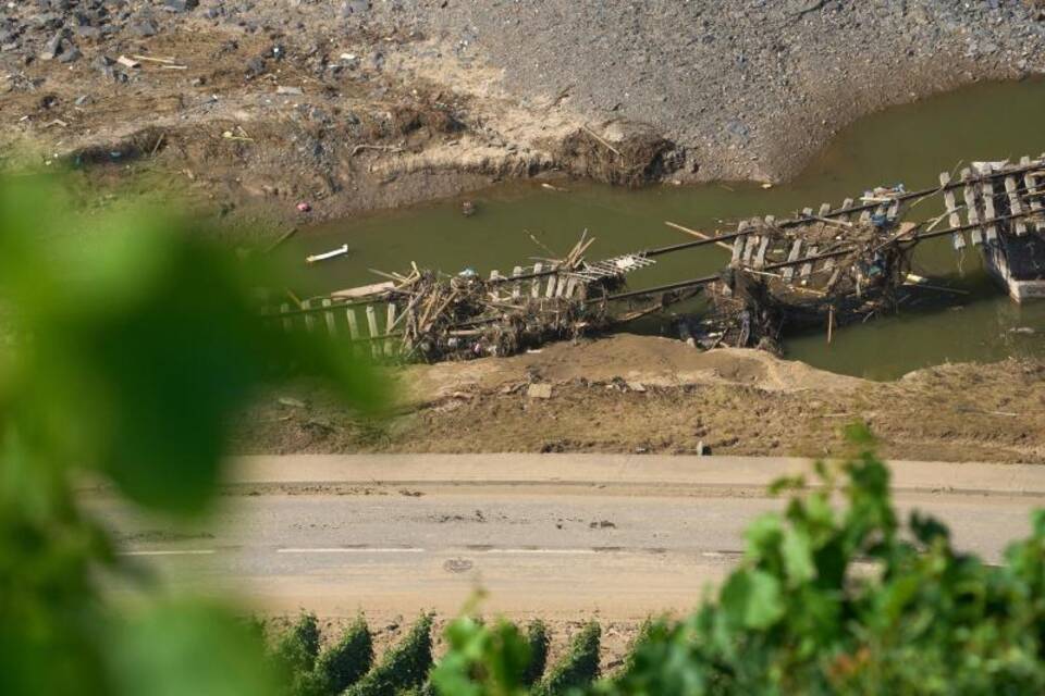 Nach dem Unwetter in Rheinland-Pfalz