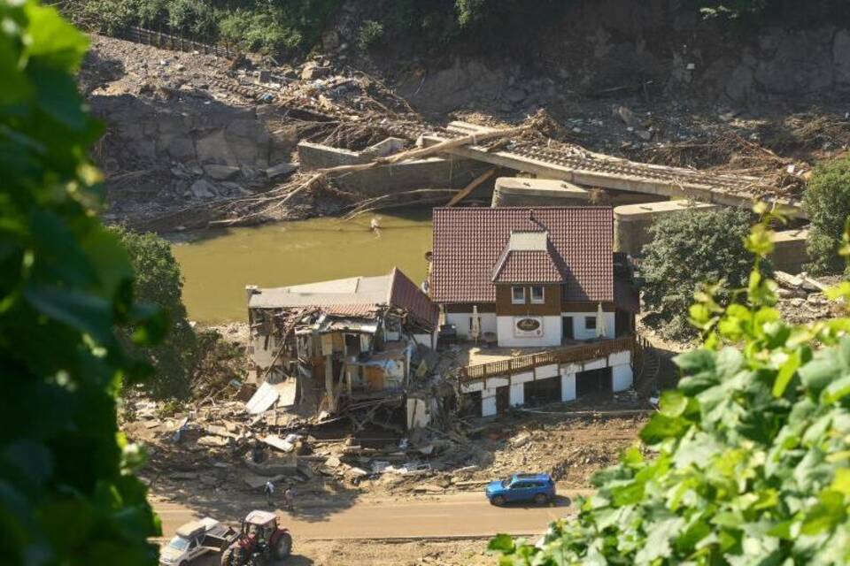 Nach dem Unwetter in Rheinland-Pfalz