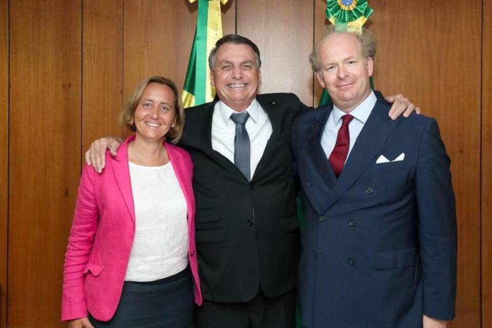 Brasiliens Präsident Bolsonaro empfängt AfD-Vize Storch Brasiliens Präsident Bolsonaro empfängt AfD-Vize Storch