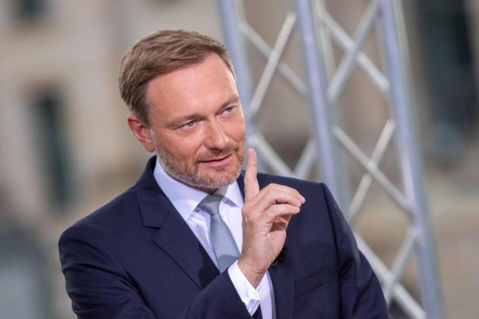 ARD-Sommerinterview mit Christian Lindner