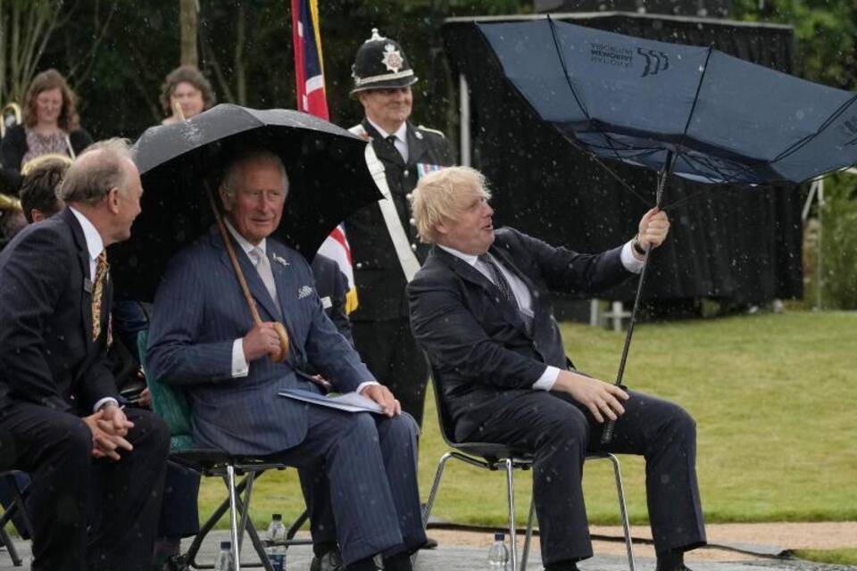 Prinz Charles & Boris Johnson