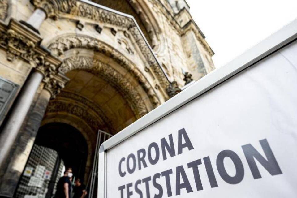 Corona-Teststation