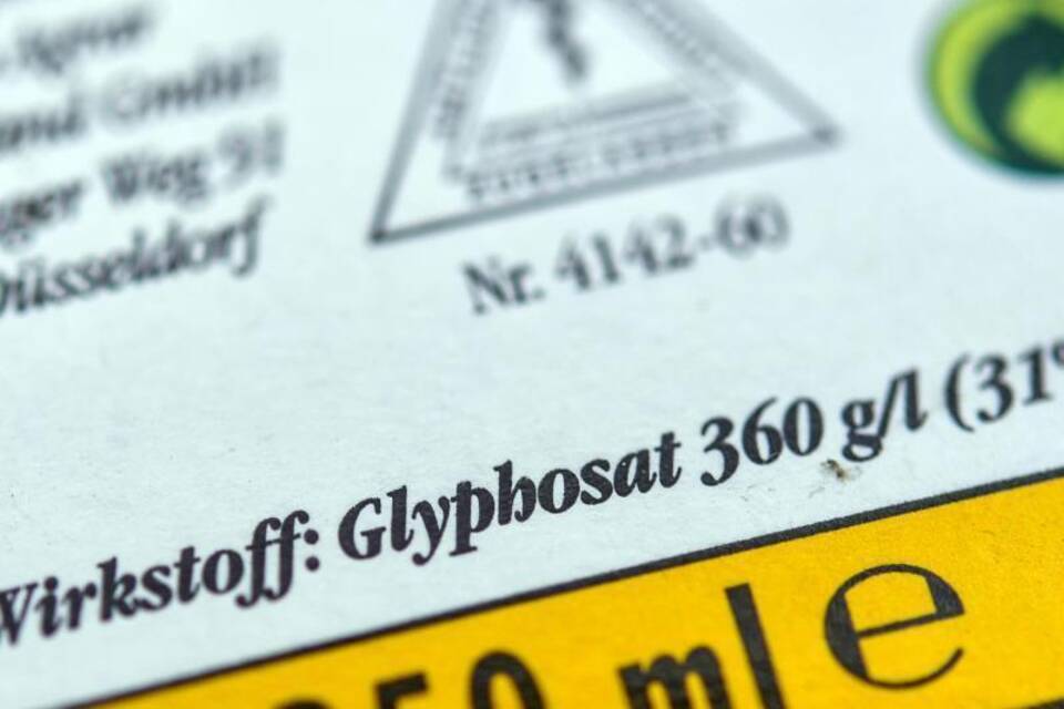Unkrautvernichtungsmittel mit Glyphosat