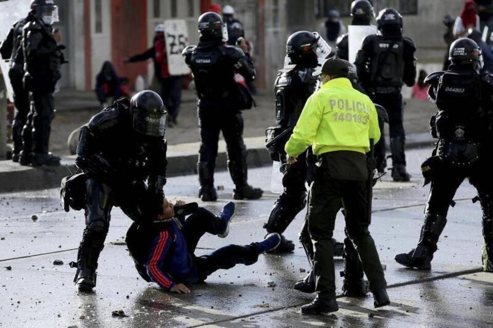 Proteste in Kolumbien