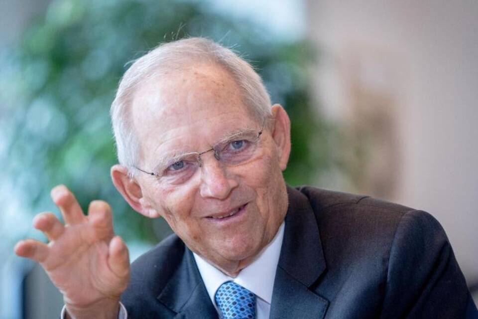 Bundestagspräsident Wolfgang Schäuble Bundestagspräsident Wolfgang Schäuble