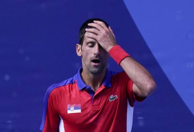 Olympia: Nach Pleite gegen Zverev: Djokovic verspielt auch ...