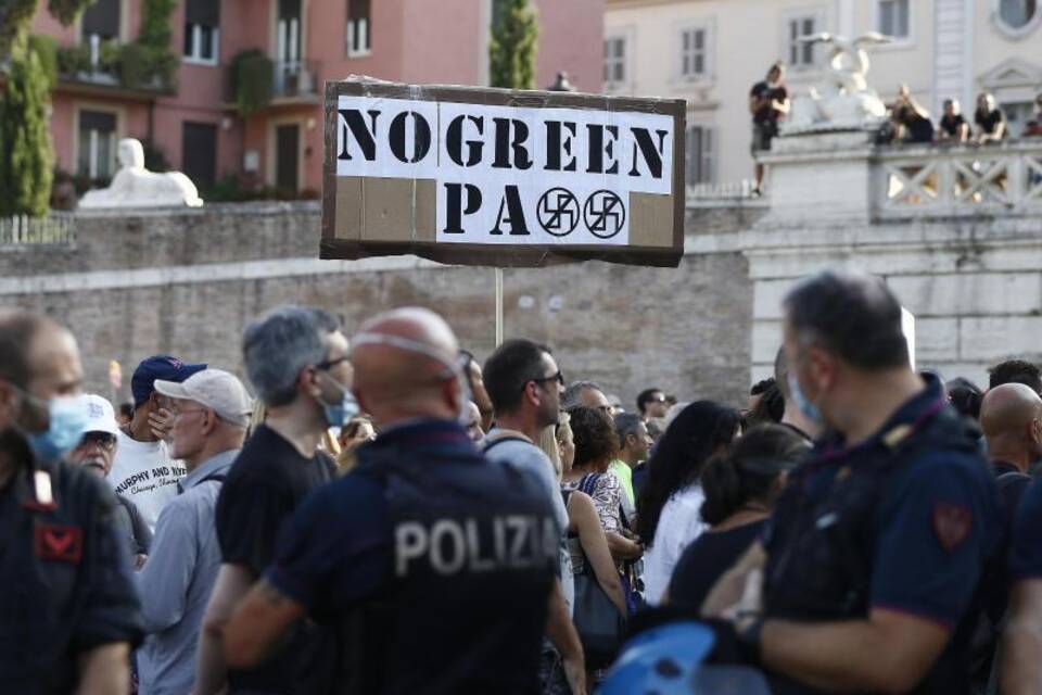Proteste in Italien Proteste in Italien