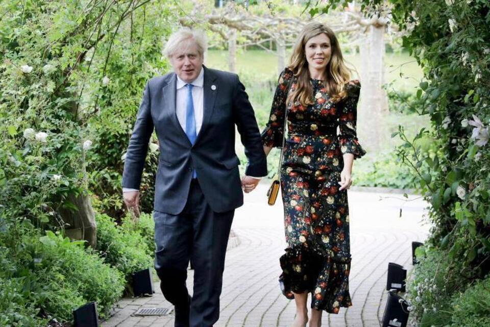 Carrie und Boris Johnson Carrie und Boris Johnson