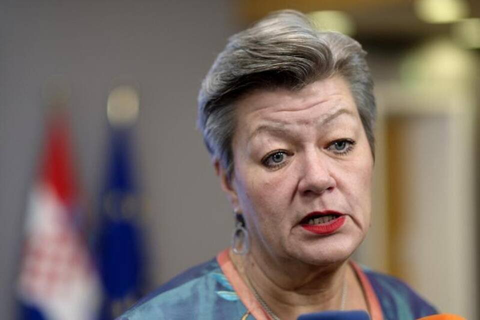 EU-Innenkommissarin Ylva Johansson EU-Innenkommissarin Ylva Johansson