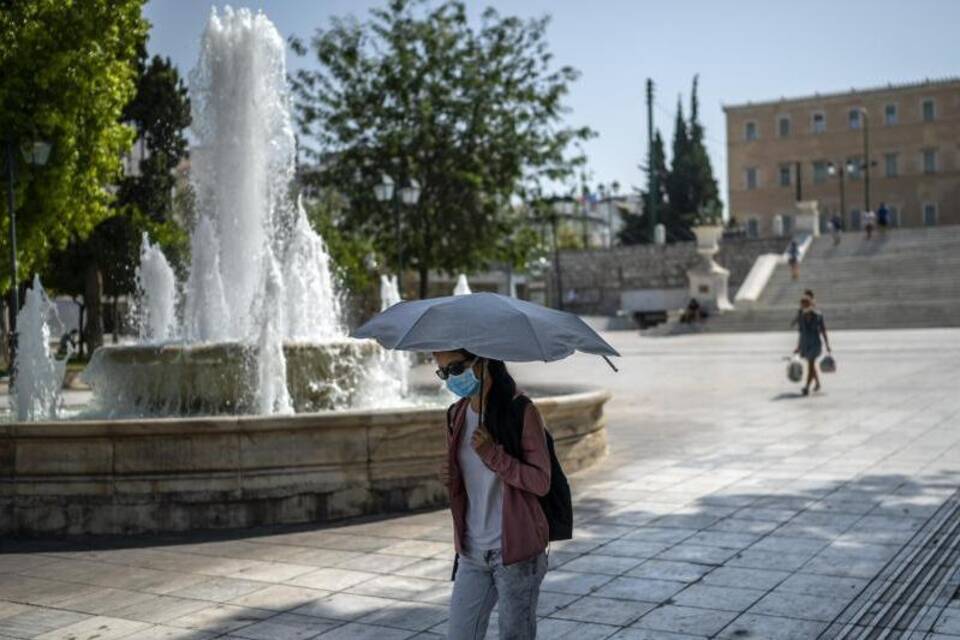 Hitze in Griechenland