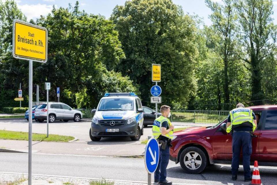 Einreisekontrollen an deutsch-französischer Grenze