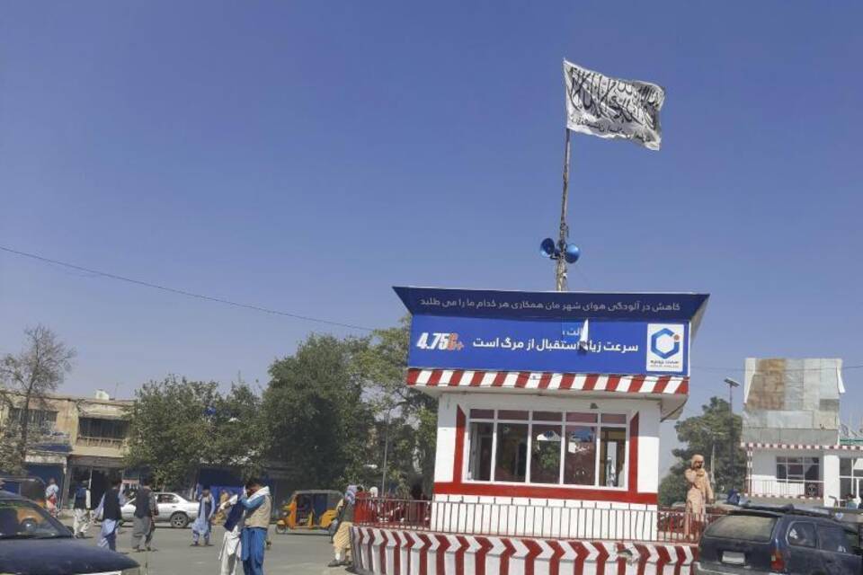 Taliban-Flagge Taliban-Flagge