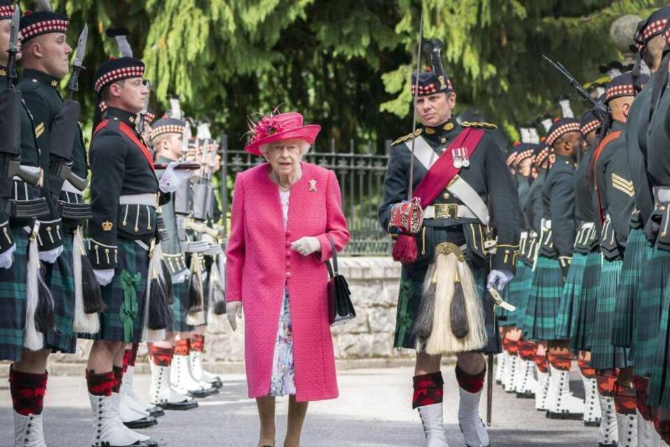 Königin Elizabeth in Schottland