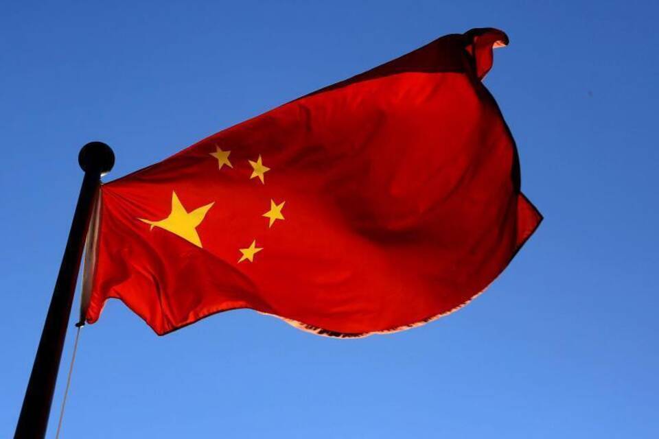 Chinesische Fahne Chinesische Fahne