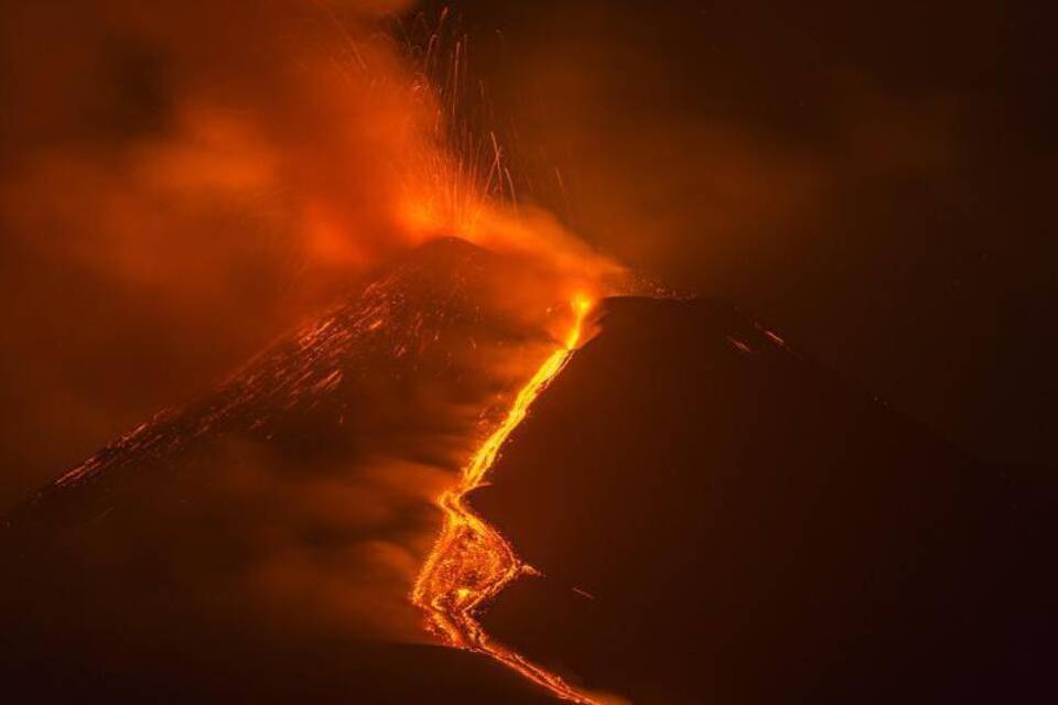 Vulkan Ätna auf Sizilien