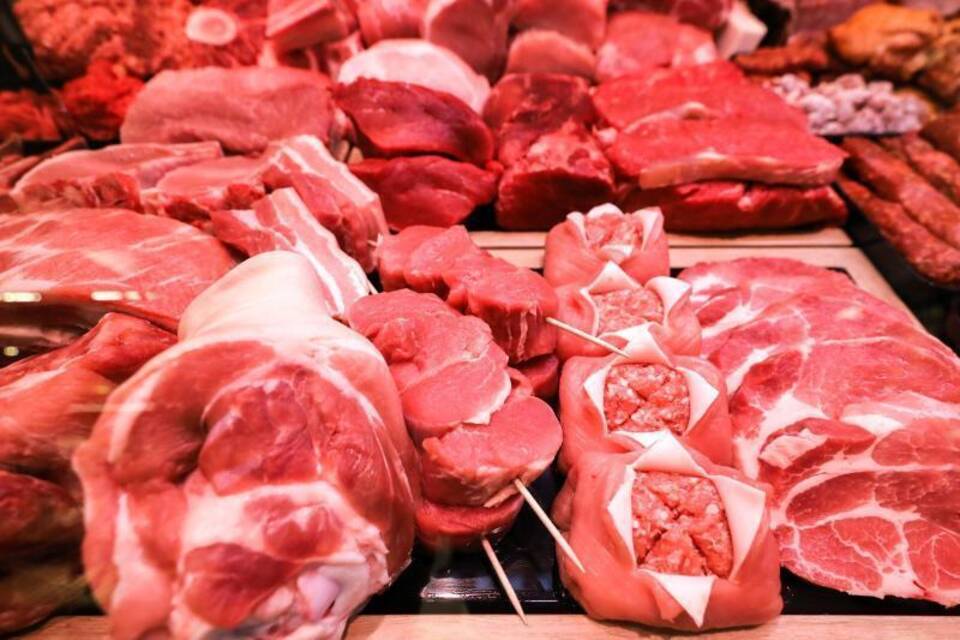 Fleisch im Supermarkt Fleisch im Supermarkt