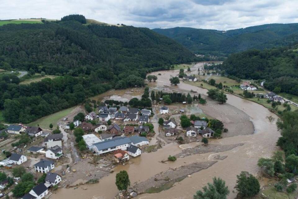 Unwetter in Rheinland-Pfalz