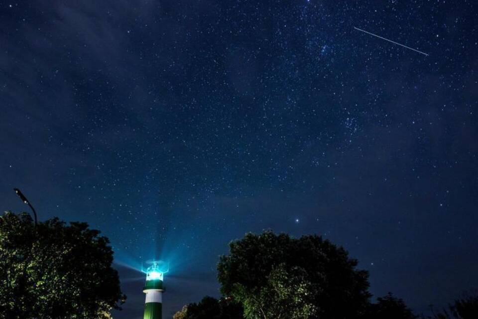 Sternschnuppen über der Ostsee