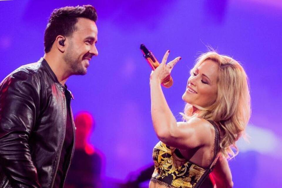 Helene Fischer und Luis Fonsi