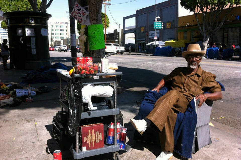 Obdachlose in Los Angeles: «Niemand hat einen Namen in Skid Row» Obdachlose in Los Angeles: «Niemand hat einen Namen in Skid Row»