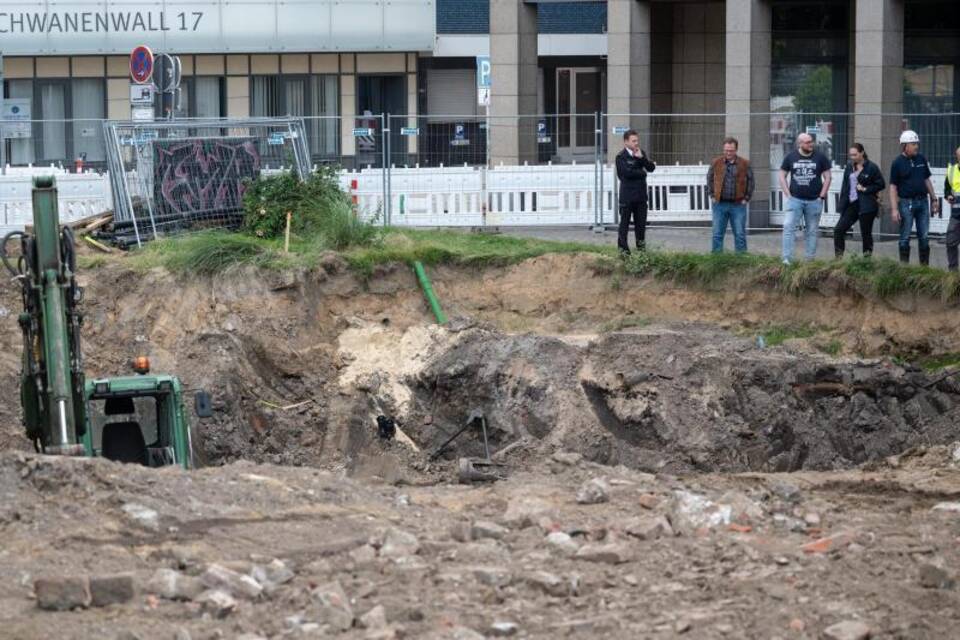 Evakuierung der Innenstadt für Bombenfund Evakuierung der Innenstadt für Bombenfund