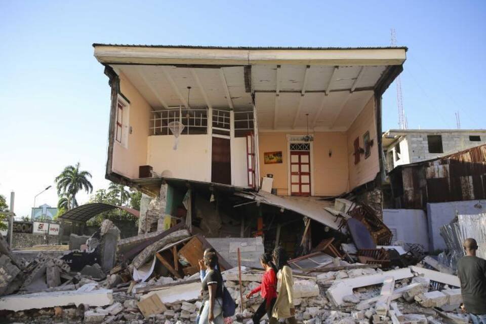 Haus in Haiti