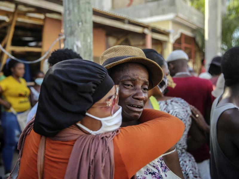 Rettungsarbeiten: Sturm «Grace» nähert sich Haiti nach ...