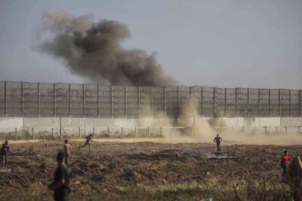 Proteste am Gazastreifen