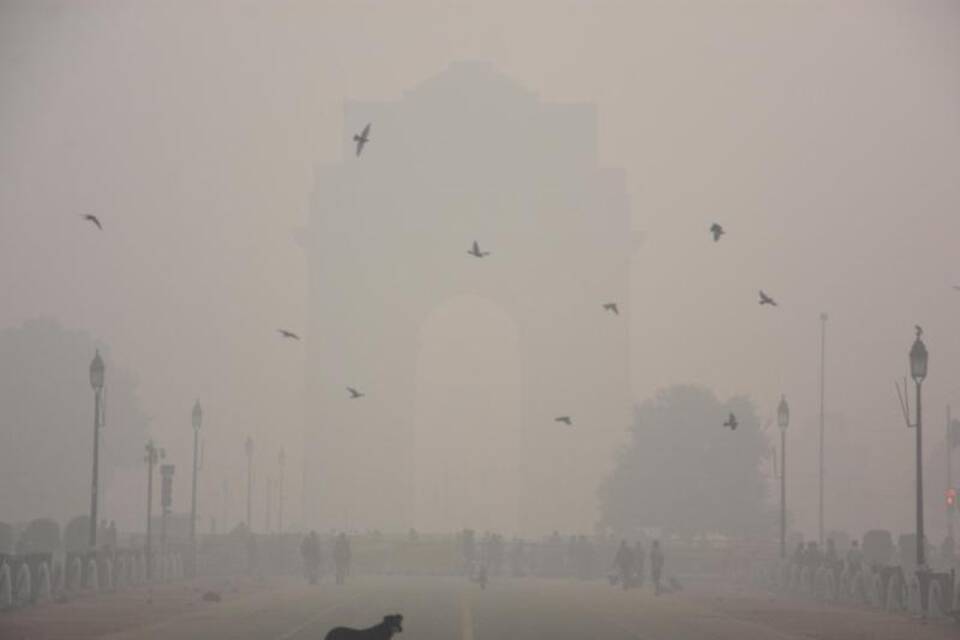 Smog in Indien